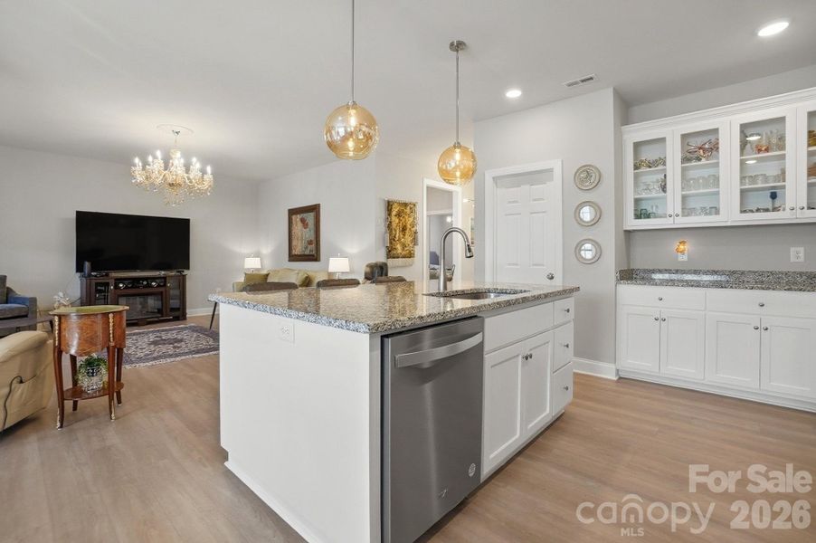 Furnished interior view inside a new home in , Locust (Image 18).