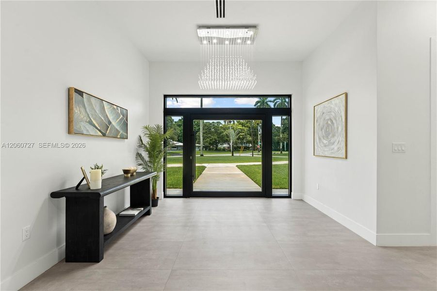 Furnished interior view inside a new home in , Plantation (Image 18).