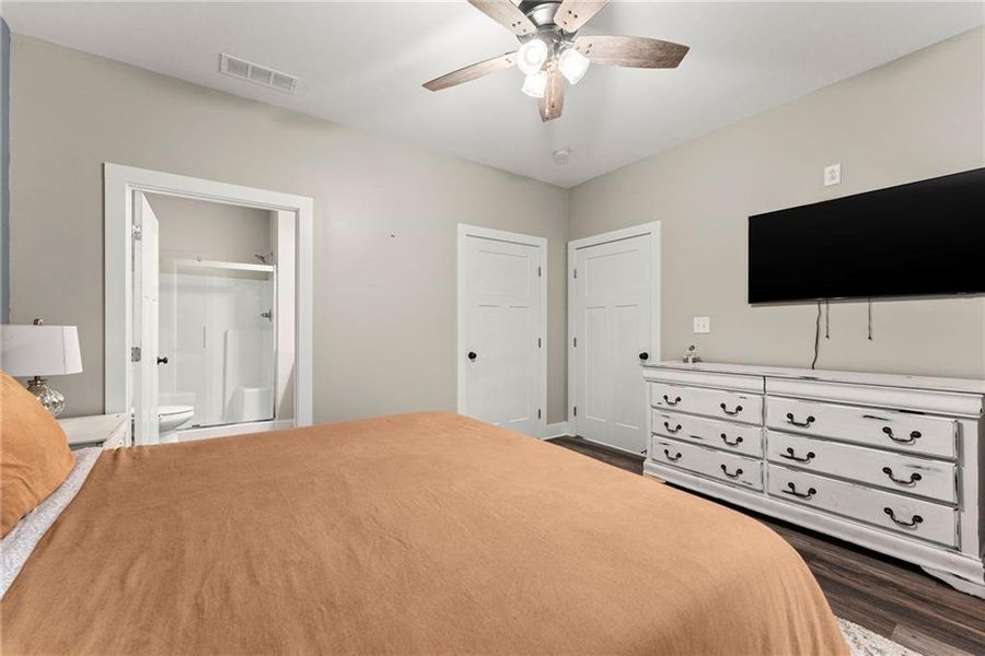 Furnished interior view inside a new home in , Cumming (Image 13). Furnished interior view inside a new home in , Cumming (Image 13).