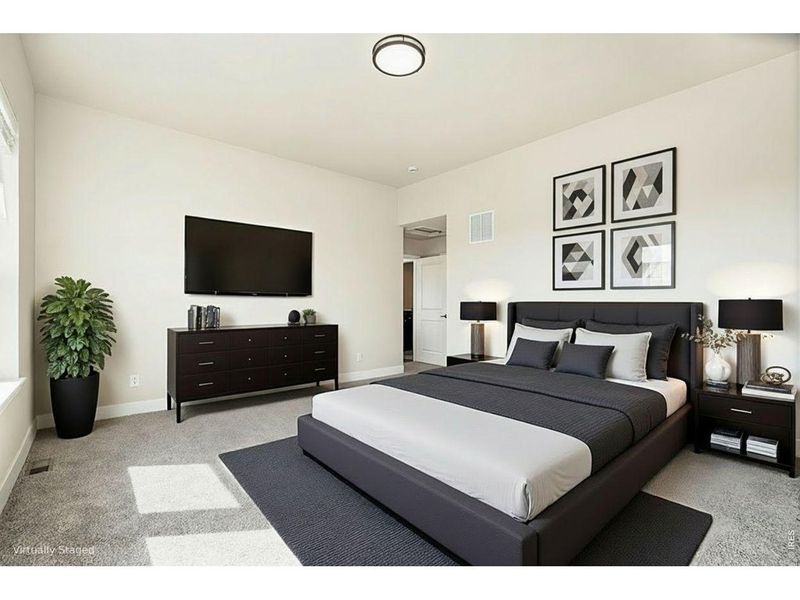 Furnished interior view inside a new home in , Arvada (Image 12).