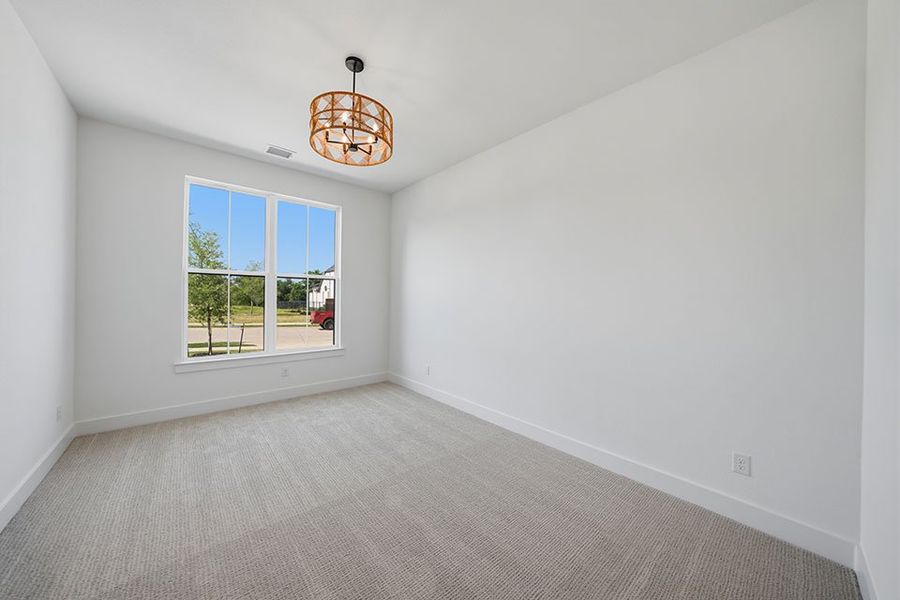 Spacious, unfurnished interior of a new home in Light Farms Graham/Reagan, Celina (Image 22).