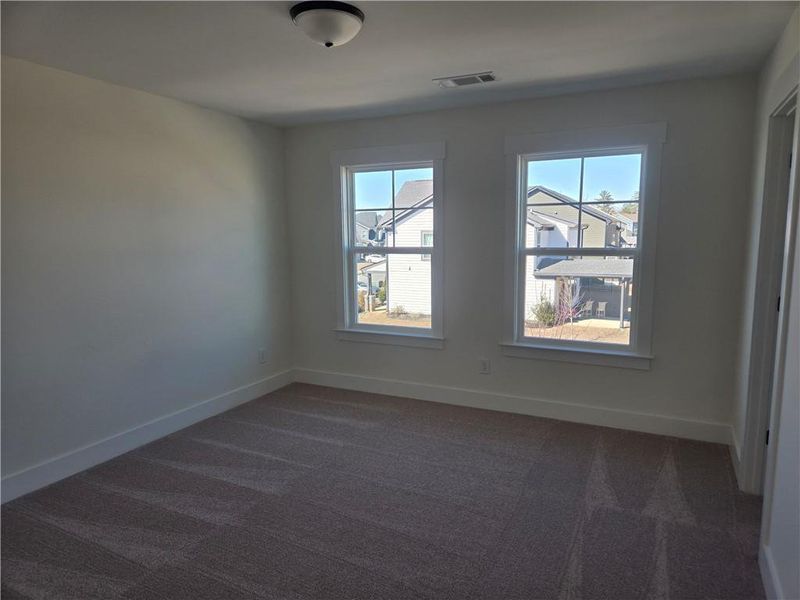 Spacious, unfurnished interior of a new home in Twin Lakes, Hoschton (Image 16). Spacious, unfurnished interior of a new home in Twin Lakes, Hoschton (Image 16).