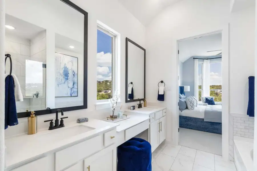 Representative Primary Bathroom - some options shown Representative Primary Bathroom - some options shown