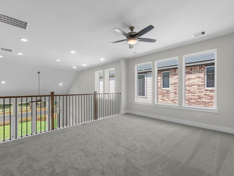 Spacious, unfurnished interior of a new home in Oakhill Reserve, Tomball (Image 20).