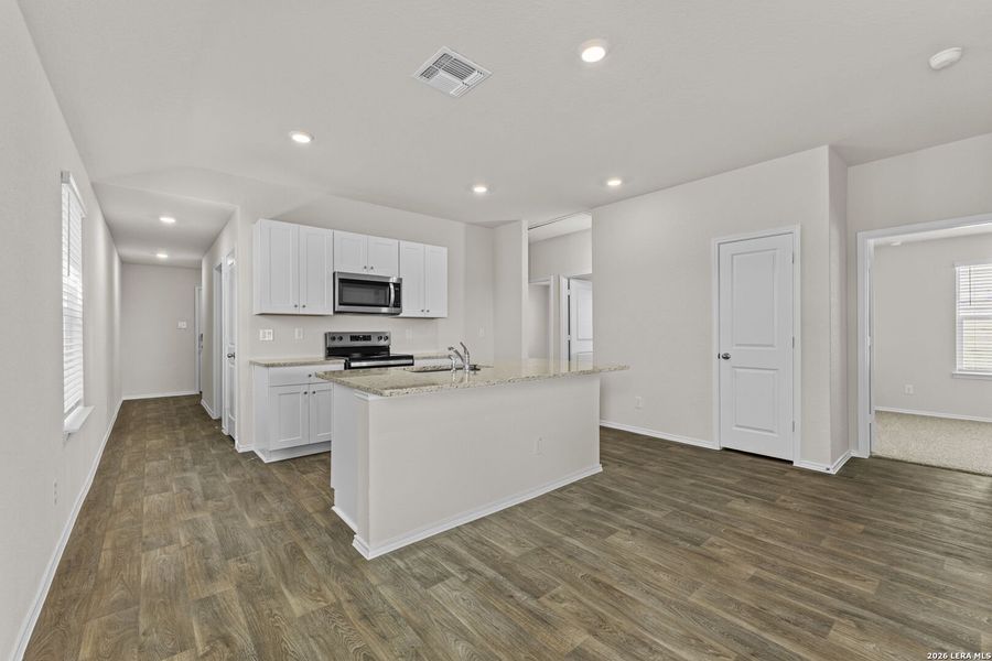 Furnished interior view inside a new home in Stonehill, San Antonio (Image 8).