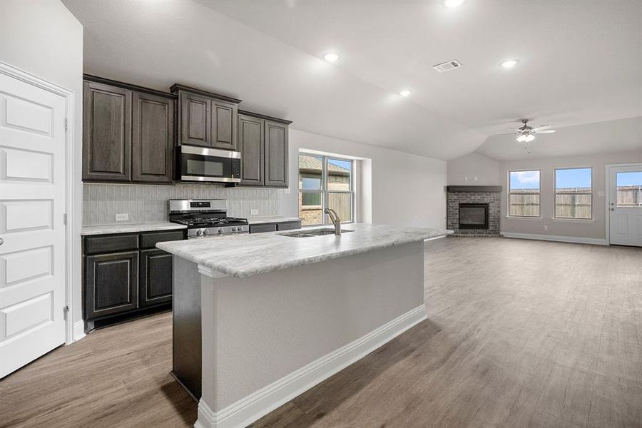 Furnished interior view inside a new home in Fox Landing, Caddo Mills (Image 15).