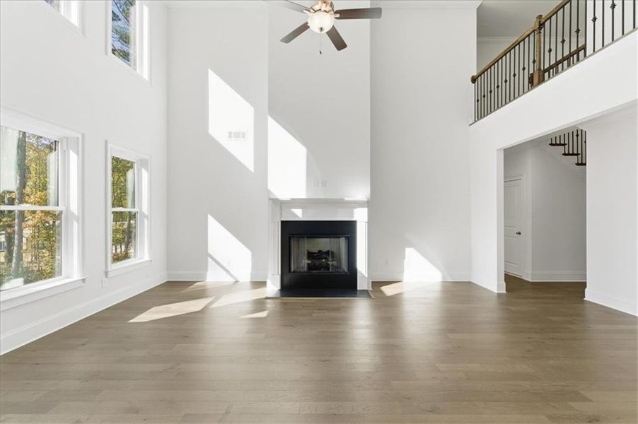Spacious, unfurnished interior of a new home in Ford Landing, Acworth (Image 22).