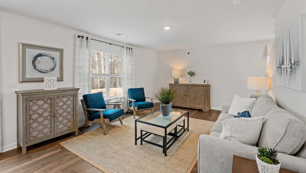 Furnished interior view inside a new home in Bentley Park, Greenwood (Image 18).
