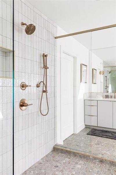 Close-up of interior finishes inside a home in , Atlanta (Image 26).