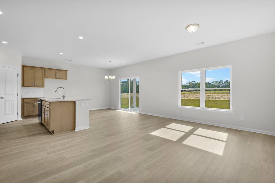 Representative unfurnished interior of a home built from the The Magnolia by Smith Family Homes in Sweetwater, Brunswick (Image 23).
