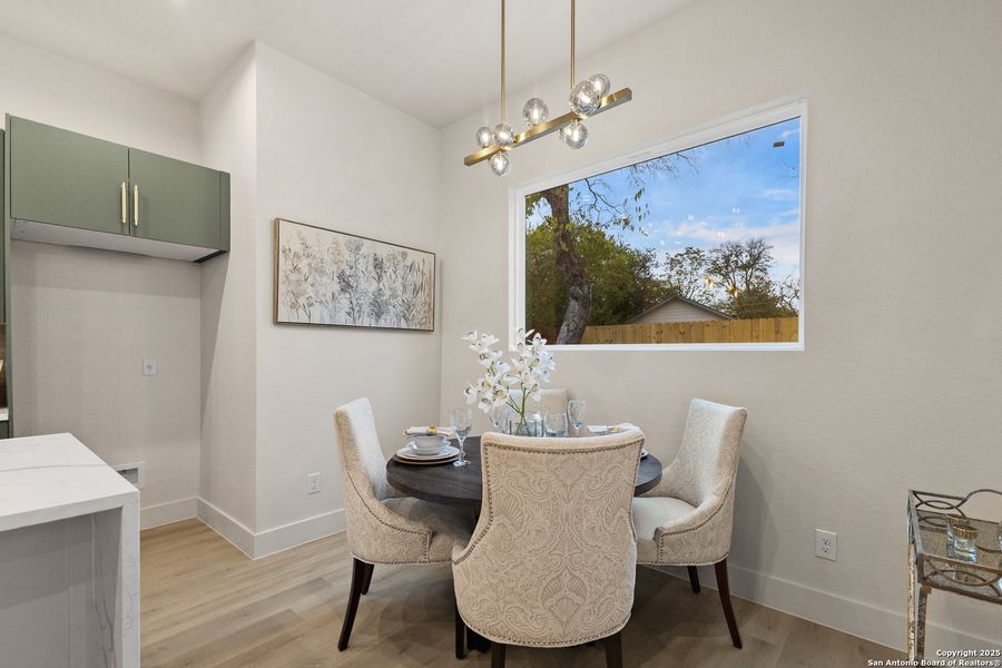 Furnished interior view inside a new home in , San Antonio (Image 17).