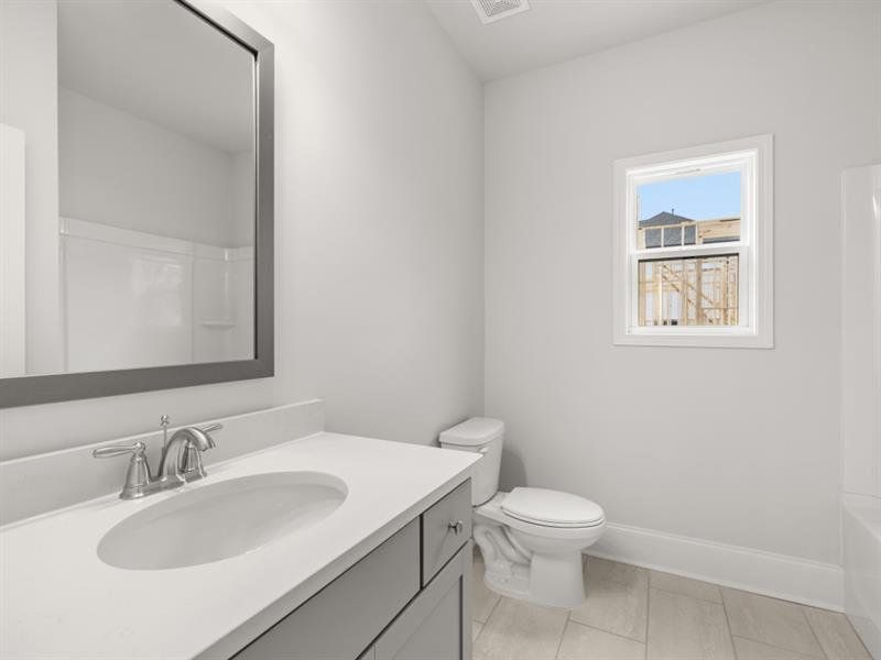 Furnished interior view inside a new home in Butner Estates, South Fulton (Image 5).