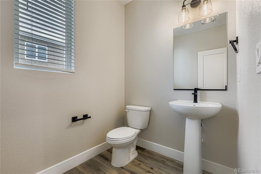 2nd floor powder bath