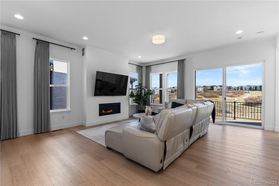 Furnished interior view inside a new home in , Castle Pines (Image 34). Furnished interior view inside a new home in , Castle Pines (Image 34).