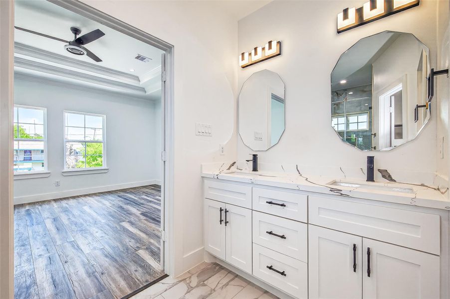 Furnished interior view inside a new home in , Houston (Image 4). Furnished interior view inside a new home in , Houston (Image 4).