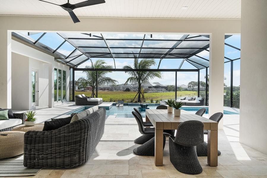 Representative furnished interior of a home built from the Riviera by GHO Homes in The Reserve at Grand Harbor, Vero Beach (Image 79).