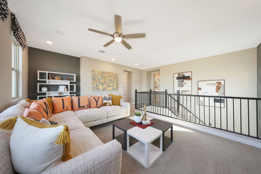 Representative furnished interior of a home built from the Lagoon by Mattamy Homes in Tierra Vistoso, Surprise (Image 35).