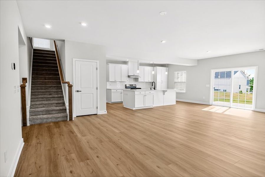 Spacious, unfurnished interior of a new home in Berkeley, Spartanburg (Image 14). Spacious, unfurnished interior of a new home in Berkeley, Spartanburg (Image 14).