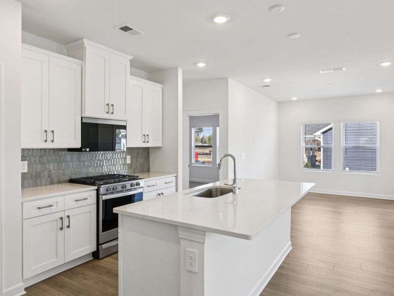 Furnished interior view inside a new home in Brighton Springs, York (Image 5).