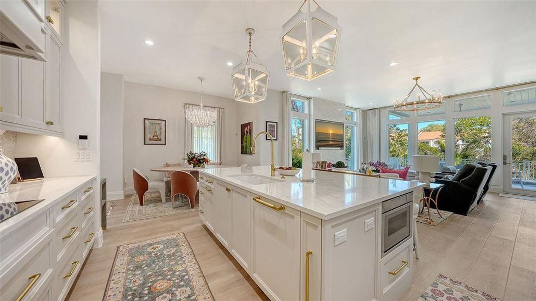 Furnished interior view inside a new home in , Sarasota (Image 17).