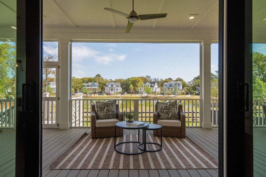 Exterior details and patio area of a home in , Mount Pleasant (Image 36).