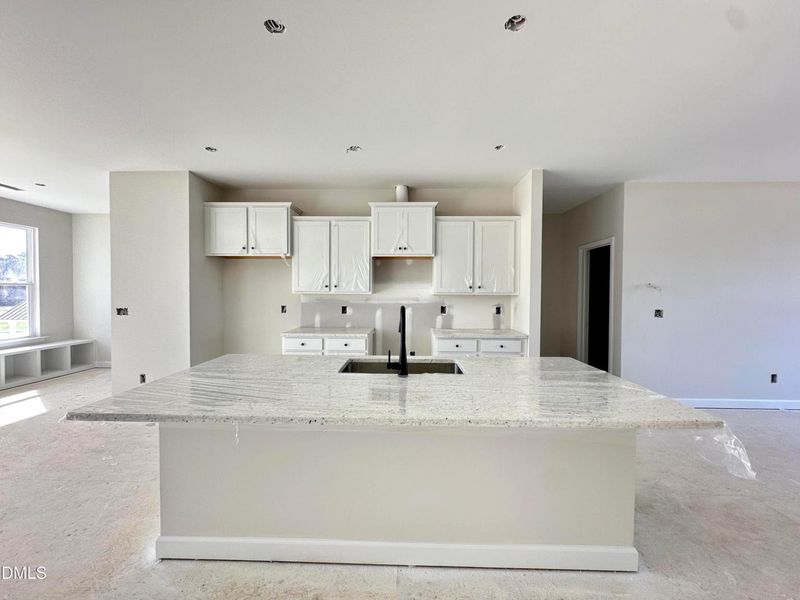 In-progress construction of a new home in Forestville Yard Townhomes, Knightdale, NC (Image 13).