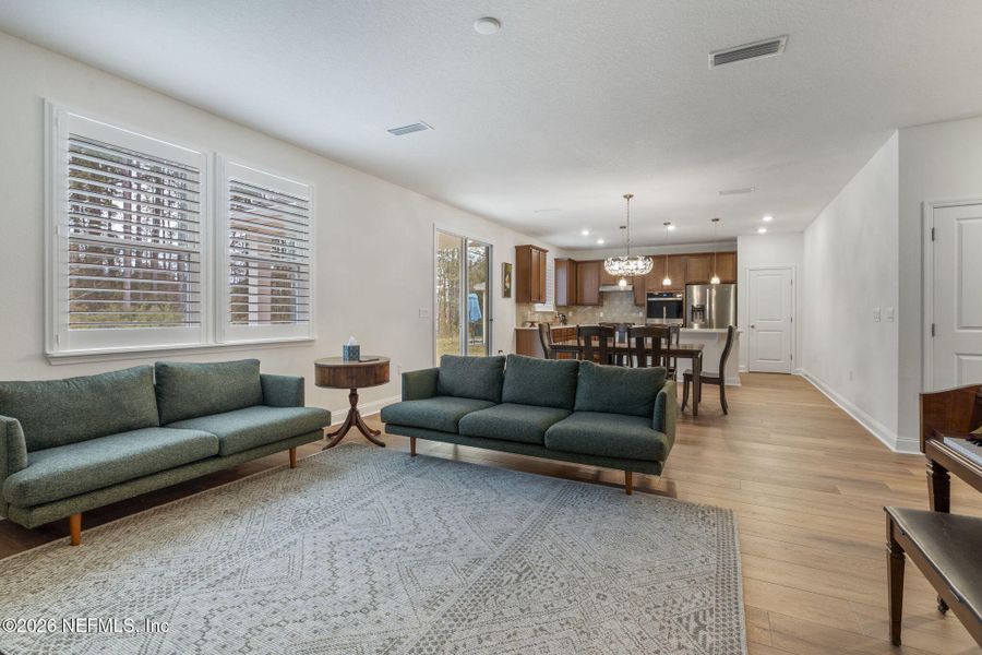 Furnished interior view inside a new home in , Green Cove Springs (Image 14). Furnished interior view inside a new home in , Green Cove Springs (Image 14).