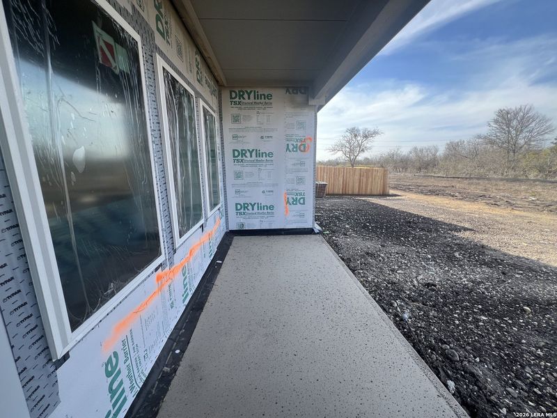 In-progress construction of a new home in Nopal Valley, San Antonio, TX (Image 29).