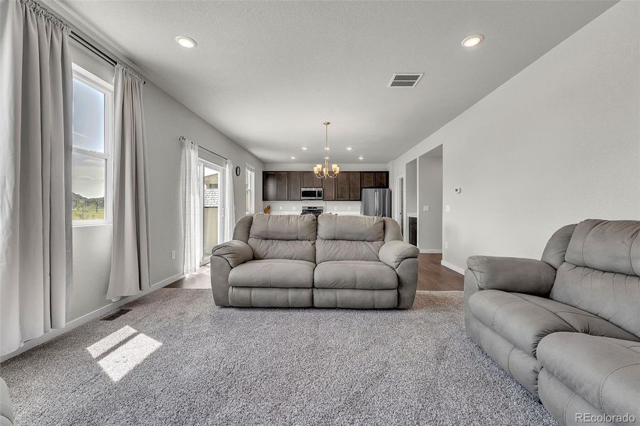 Furnished interior view inside a new home in , Fountain (Image 12).