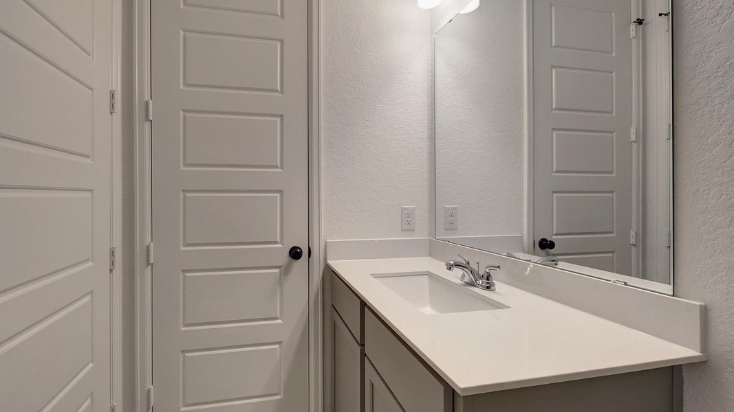 Furnished interior view inside a new home in Alsatian Oaks 50', Castroville (Image 10). Furnished interior view inside a new home in Alsatian Oaks 50', Castroville (Image 10).