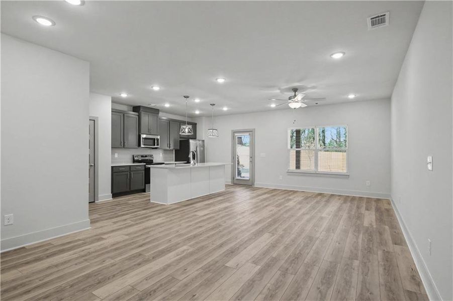 Spacious, unfurnished interior of a new home in , Norcross (Image 18). Spacious, unfurnished interior of a new home in , Norcross (Image 18).