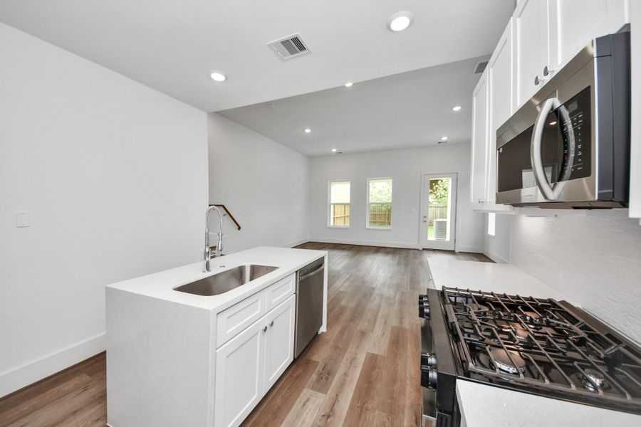 Furnished interior view inside a new home in , Houston (Image 19).