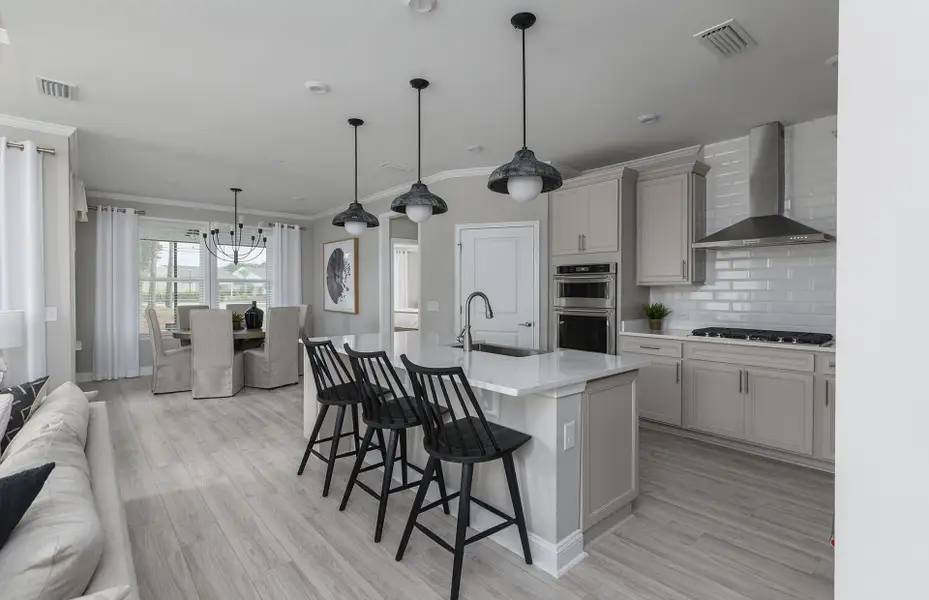 Furnished interior view inside a new home in Sun City Hilton Head, Bluffton (Image 9).