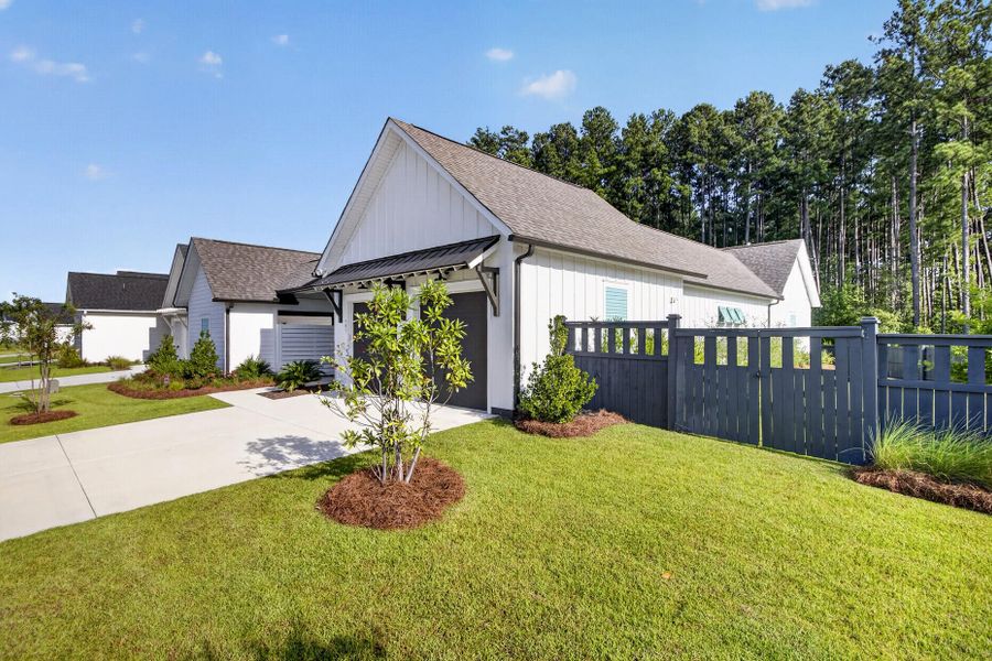 Front exterior of a new home in , Summerville, SC, highlighting curb appeal (Image 29). Front exterior of a new home in , Summerville, SC, highlighting curb appeal (Image 29).