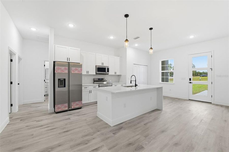 Furnished interior view inside a new home in , Ocala (Image 5).