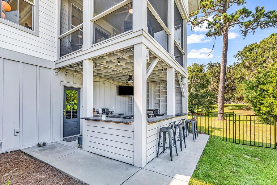 Front exterior of a new home in , Georgetown, SC, highlighting curb appeal (Image 2). Front exterior of a new home in , Georgetown, SC, highlighting curb appeal (Image 2).