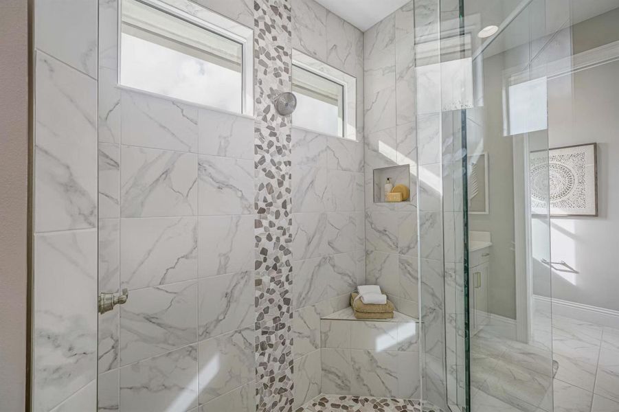 Furnished interior view inside a new home in Tesoro Club, Port St. Lucie (Image 4).