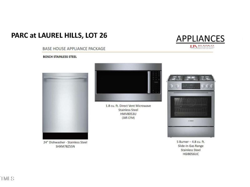 #PLH 26 appliances