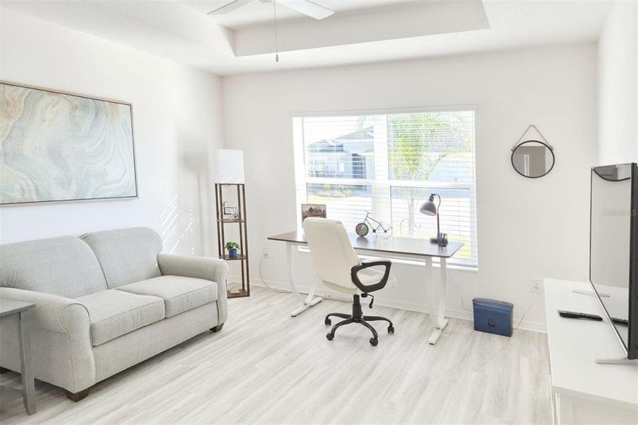 Furnished interior view inside a new home in , The Villages (Image 12).