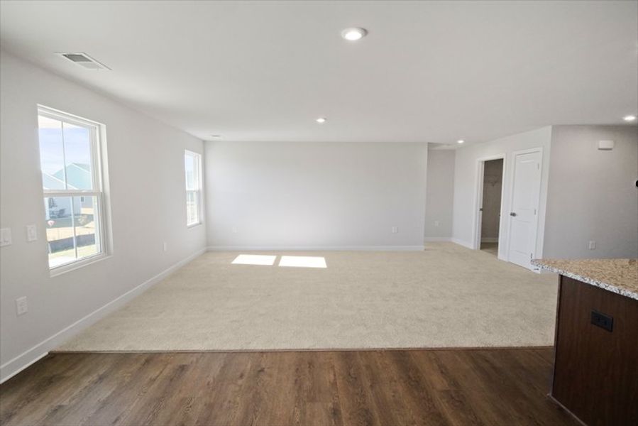 Spacious, unfurnished interior of a new home in Reidville Town Center Cottages, Duncan (Image 19).