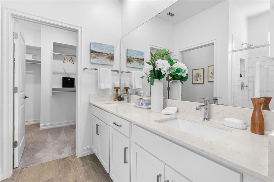 Furnished interior view inside a new home in Pearl Estates, Lutz (Image 7). Furnished interior view inside a new home in Pearl Estates, Lutz (Image 7).