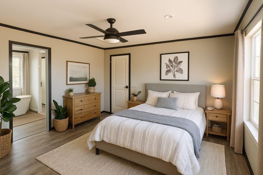 Furnished interior view inside a new home in , Okeechobee (Image 11). Furnished interior view inside a new home in , Okeechobee (Image 11).