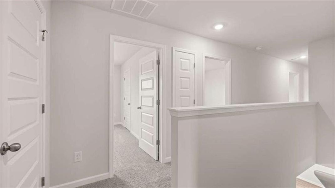 Spacious, unfurnished interior of a new home in Poplar Preserve, Newnan (Image 26).
