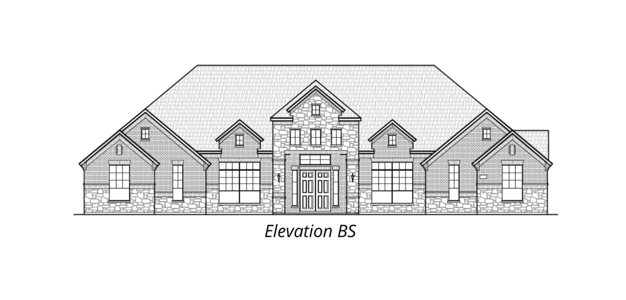 Representative exterior photo of a completed home built from the Grant by Chesmar Homes in Heimer Estates at Garden Ridge, San Antonio, TX (Image 5). Representative exterior photo of a completed home built from the Grant by Chesmar Homes in Heimer Estates at Garden Ridge, San Antonio, TX (Image 5).