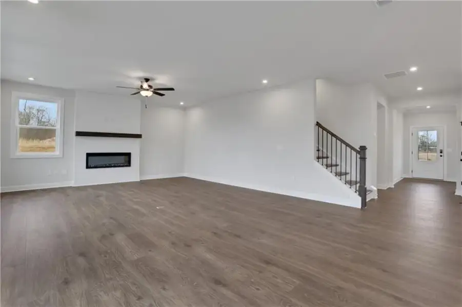 Spacious, unfurnished interior of a new home in Acacia, Cumming (Image 17). Spacious, unfurnished interior of a new home in Acacia, Cumming (Image 17).