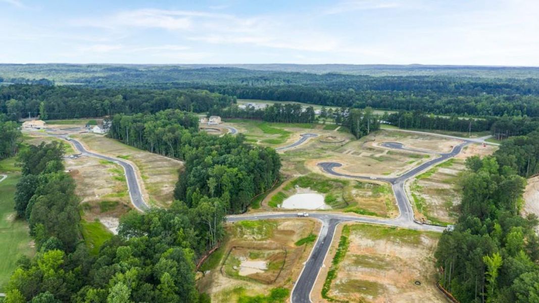 Site preparation for new homesites in Northwoods at Mirror Lake, Villa Rica (Image 25).