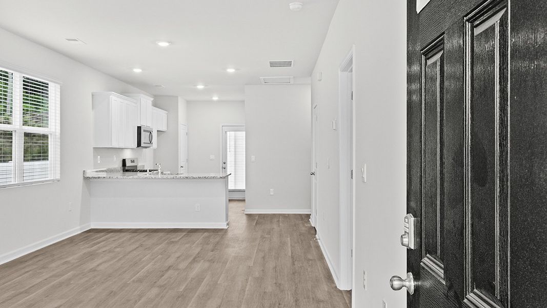 Furnished interior view inside a new home in Bellemeade Landing, Augusta (Image 3).