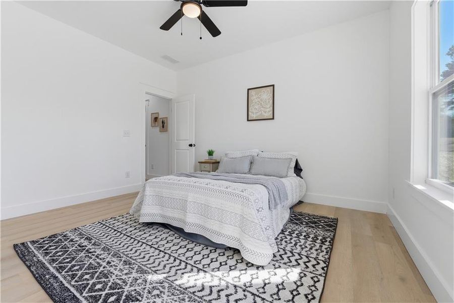 Furnished interior view inside a new home in , Cartersville (Image 15).