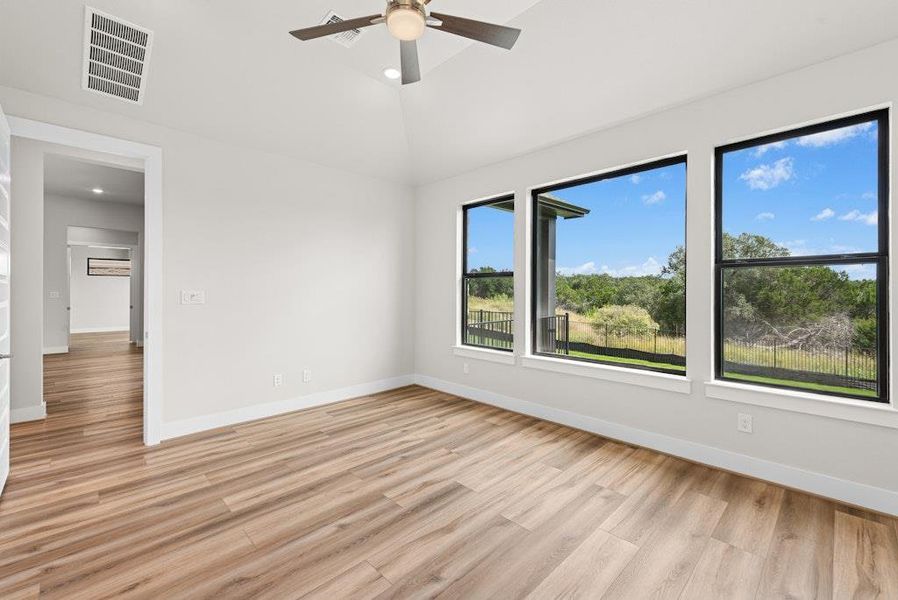 Spacious, unfurnished interior of a new home in Riverstone, Georgetown (Image 25). Spacious, unfurnished interior of a new home in Riverstone, Georgetown (Image 25).
