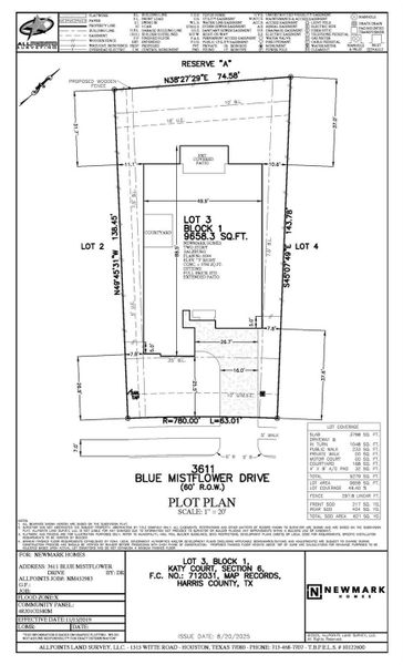 2D floor plan layout of this home in Katy Court 60', Katy, TX (Image 3). 2D floor plan layout of this home in Katy Court 60', Katy, TX (Image 3).